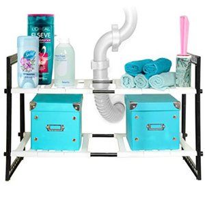 Bee Neat Under Sink Shelf Organizer for Bathroom